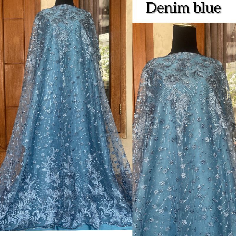 (COD) kain tie / Bakal kebaya / tile mutiara / tile akar mutiara. KAIN TILE SERAGAM BRIDESMAID / BAK