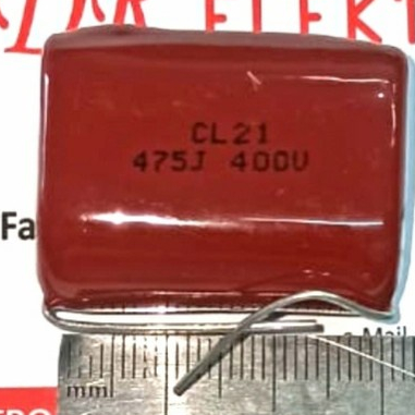 MILAR Bagus Las Berat 475K 475 4,7uf 400v 400 Kapasitor Capasitor Asli Marcojiw99 Ayo Order