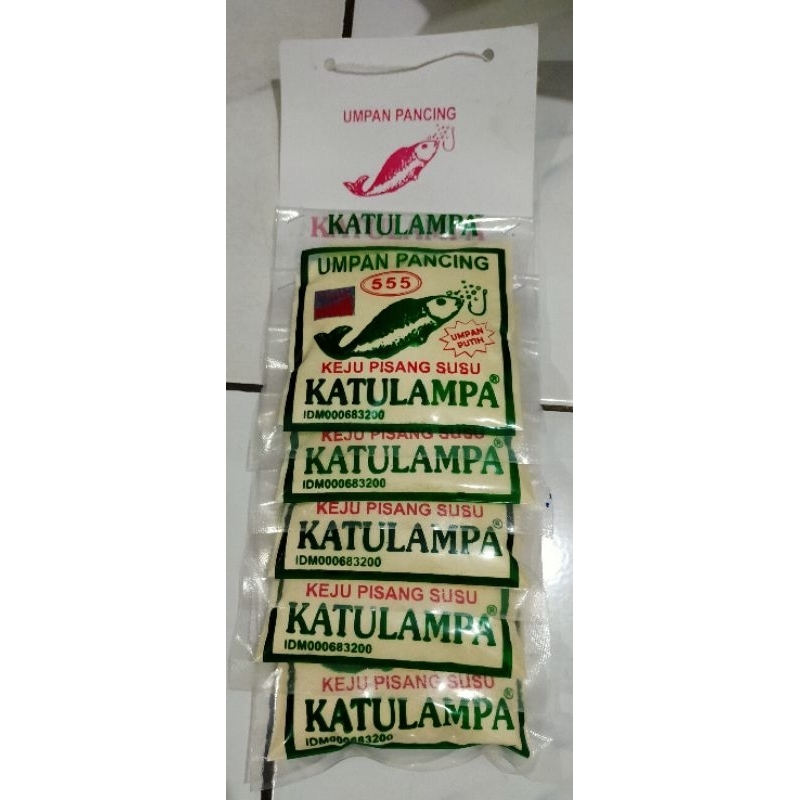 Katulampa 555 Keju Pisang Susu 1Renceng ( isi 5pcs )