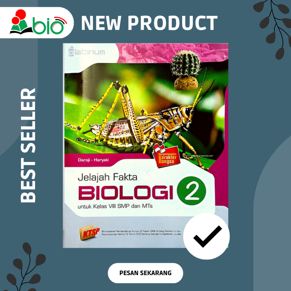 Jelajah Fakta Biologi 2 (2 SMP/KMI) / Jelajah Fakta Biologi 2