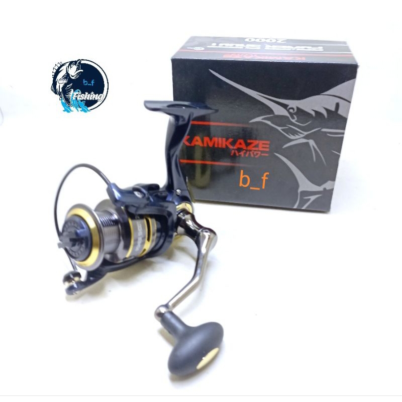 Reel kamikaze power shoot 2000 power handle