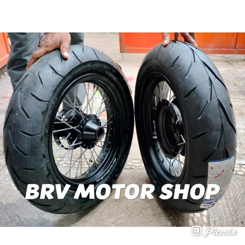 Velg Nmax new - Nmax Old - Aerox - Aerox New Tapak Lebar Ring 14 Lebar Standar Motor
