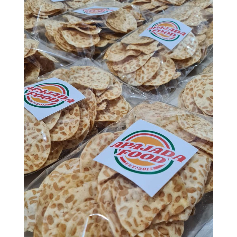 

KERIPIK TEMPE MAKNYUS BY APAJADAFOOD (NO MSG) BELI 5 LEBIH HEMAT