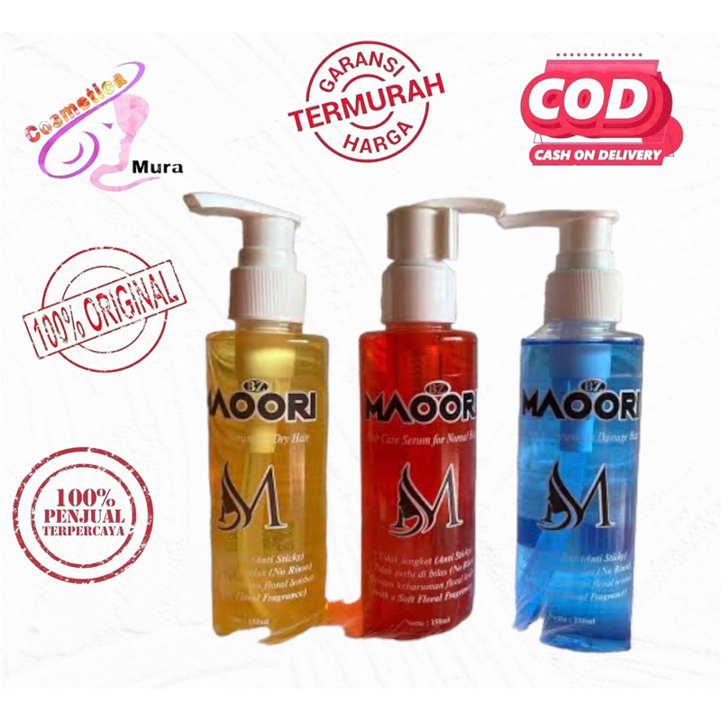 &lt; ukuran besar 150 ml &gt; maoori hair serum - serum rambut terbaik maoori - vitamin rambut maoori