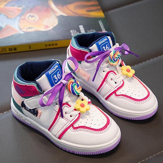 [Tokobig] Lolilunaboot Sneaker Sepatu Anak Import Kids Ukuran 26-37 Usia 3-9 Tahun