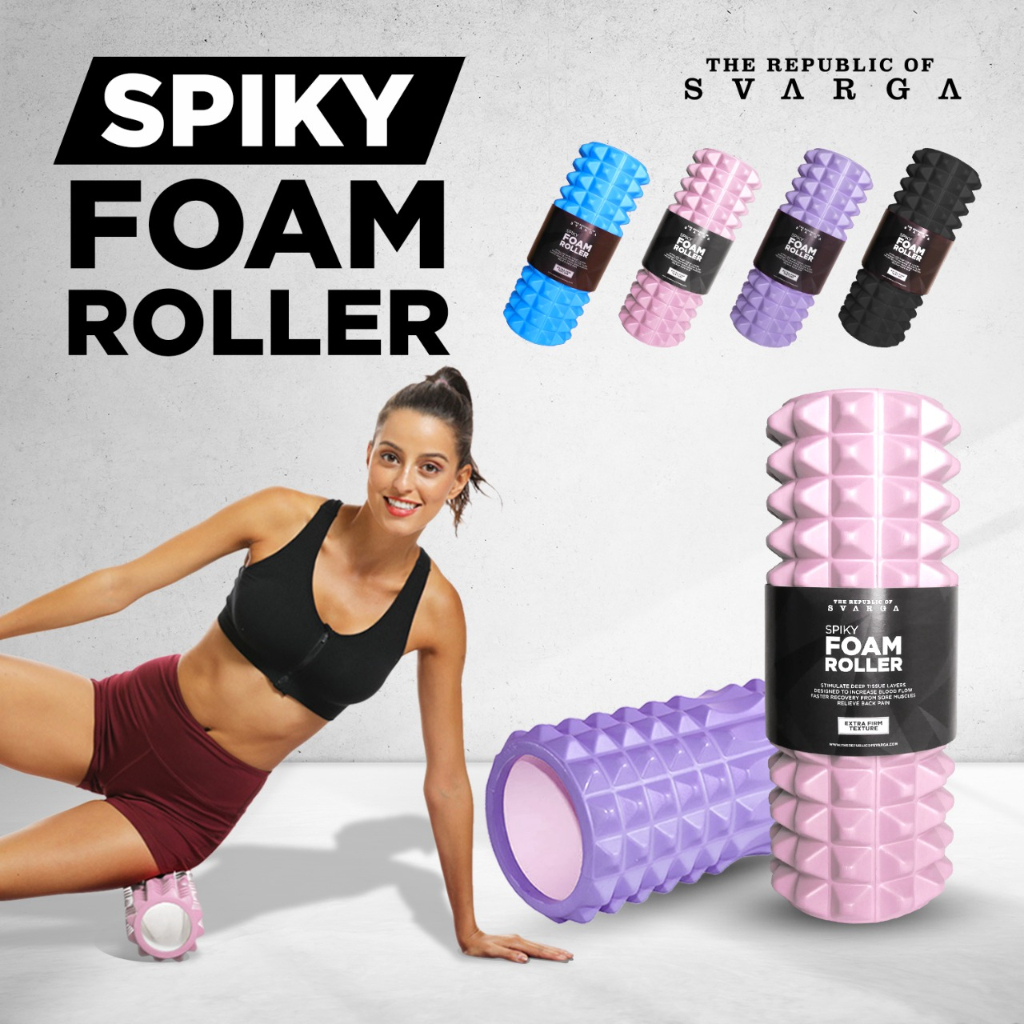 Svarga 30cm Spiky Foam Roller - Massage Roller
