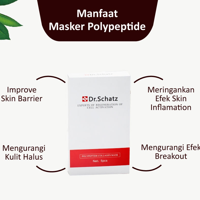 Masker DR SCHATZ Terlihat Tampak Lebih Muda - 5pcs