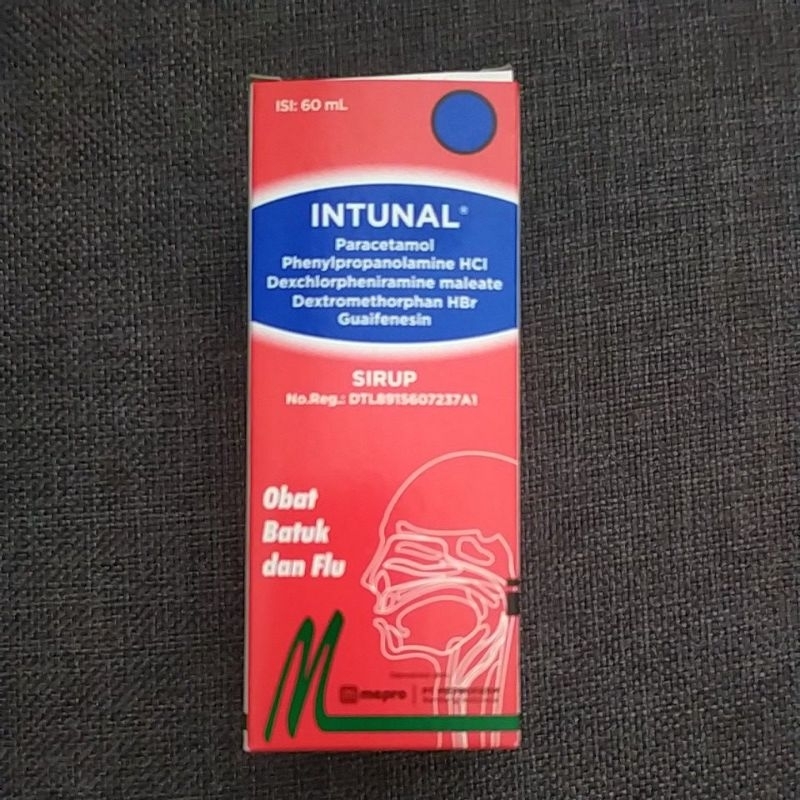 Intunal syrup 60 ml obat batuk dan flu