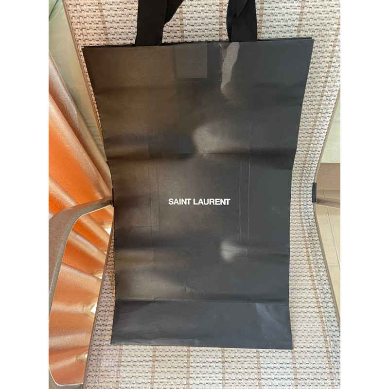 paper bag ysl / paper bag ysl original authentic / paperbag ysl