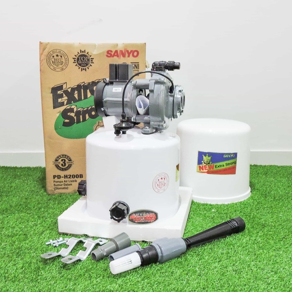 Pompa Air Sumur Dalam Otomatis PD-H200B Sanyo