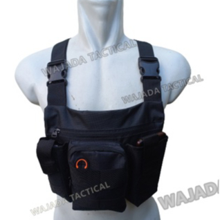 WAJADA Chestbag Tas Dada Series Premium Black