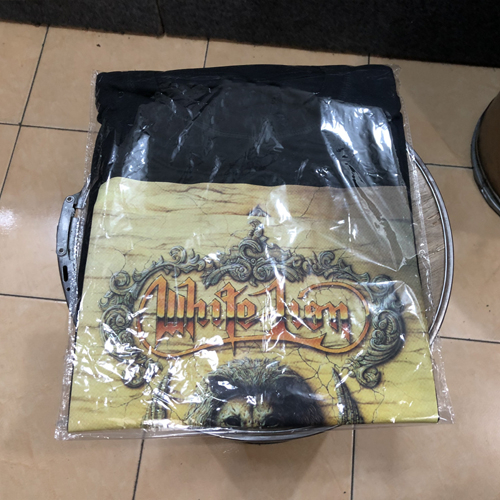 Kaos White Lion Band Tshirt 100% Cotton