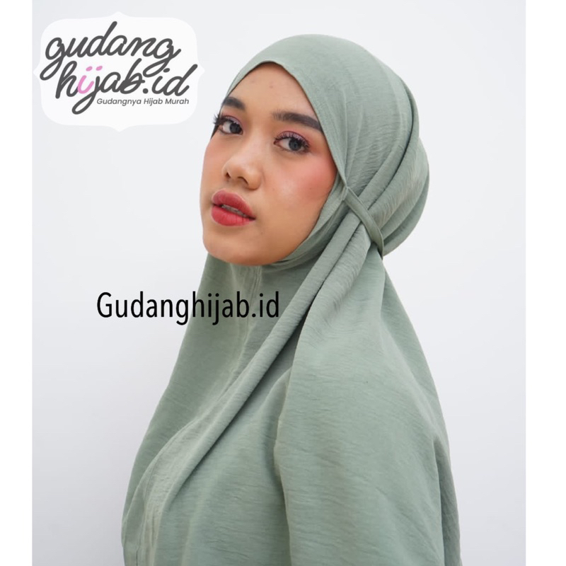 HIJAB BERGO CRINKLE AIRFLOW BERGO INSTAN TALI JILBAB INSTAN CRINKLE AIRFLOW BERGO INSTAN BERGO MARYA