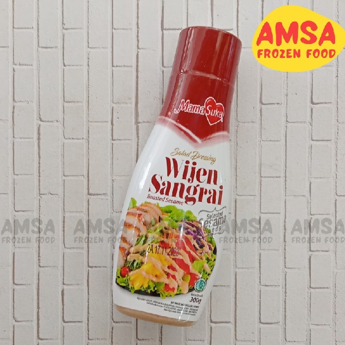 Mama Suka Wijen Sangrai 300 gr/ Mama Suka Wijen Sangrai botol 300 gram