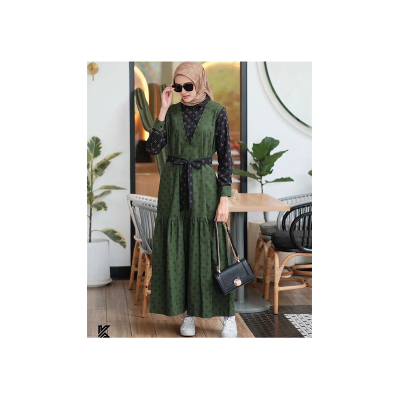 Korina Mono Aurora dress