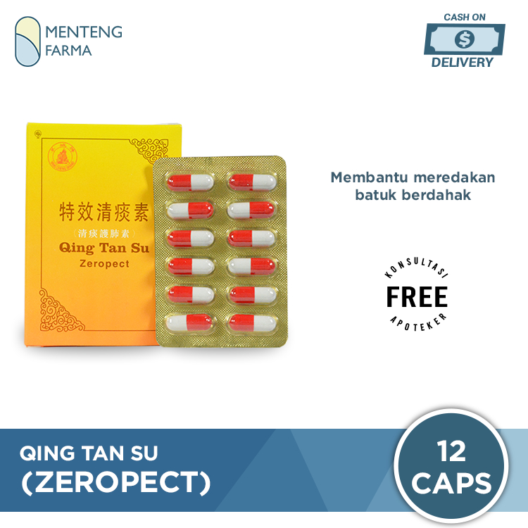 Qing Tan Su (Zeropect) - Obat Batuk Berdahak dan Melegakan Pernapasan
