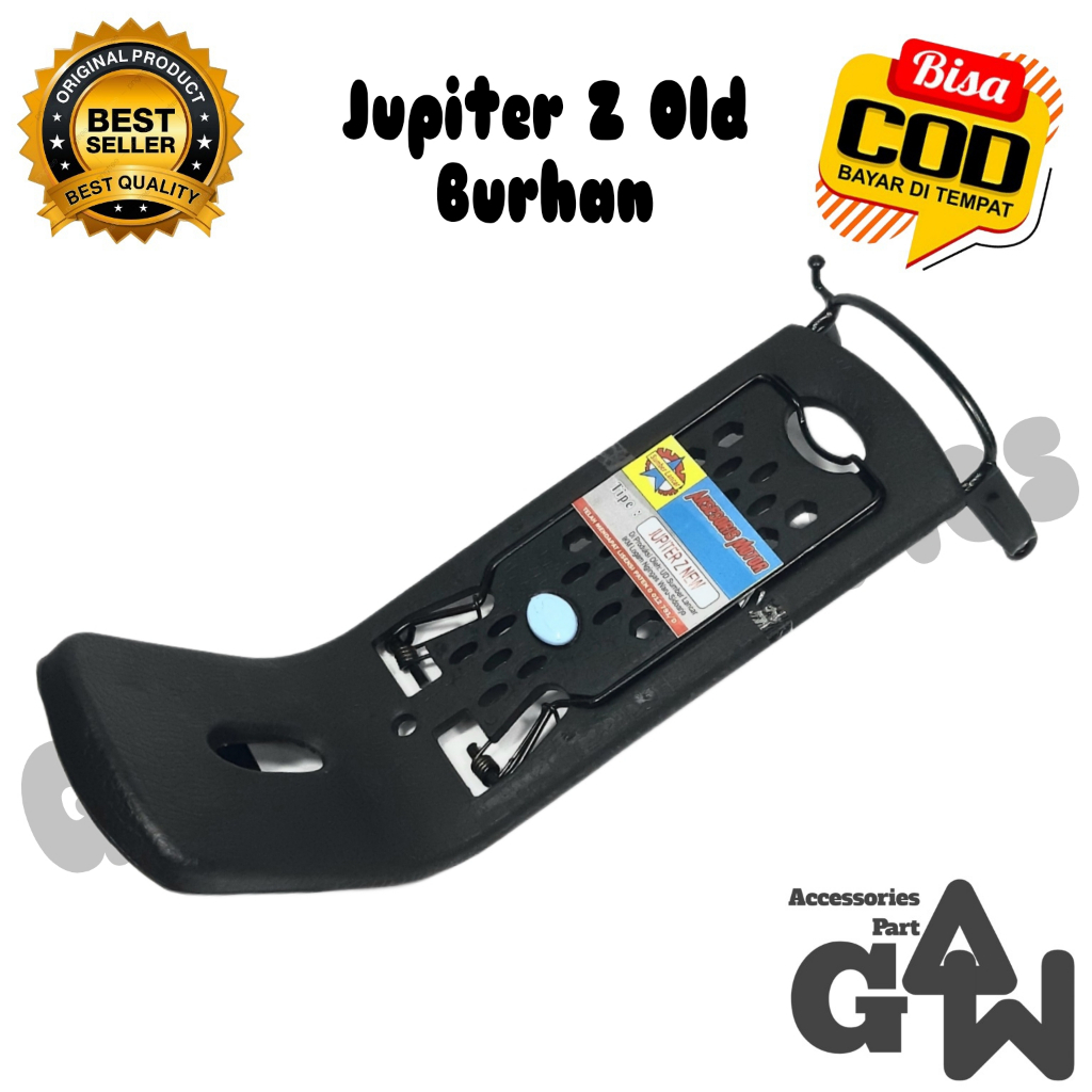 Rak Keranjang Jepit Kranjang Bagasi Tengah Sepeda Motor Yamaha Jupiter Z Lama Old Burhan Hitam Tebal