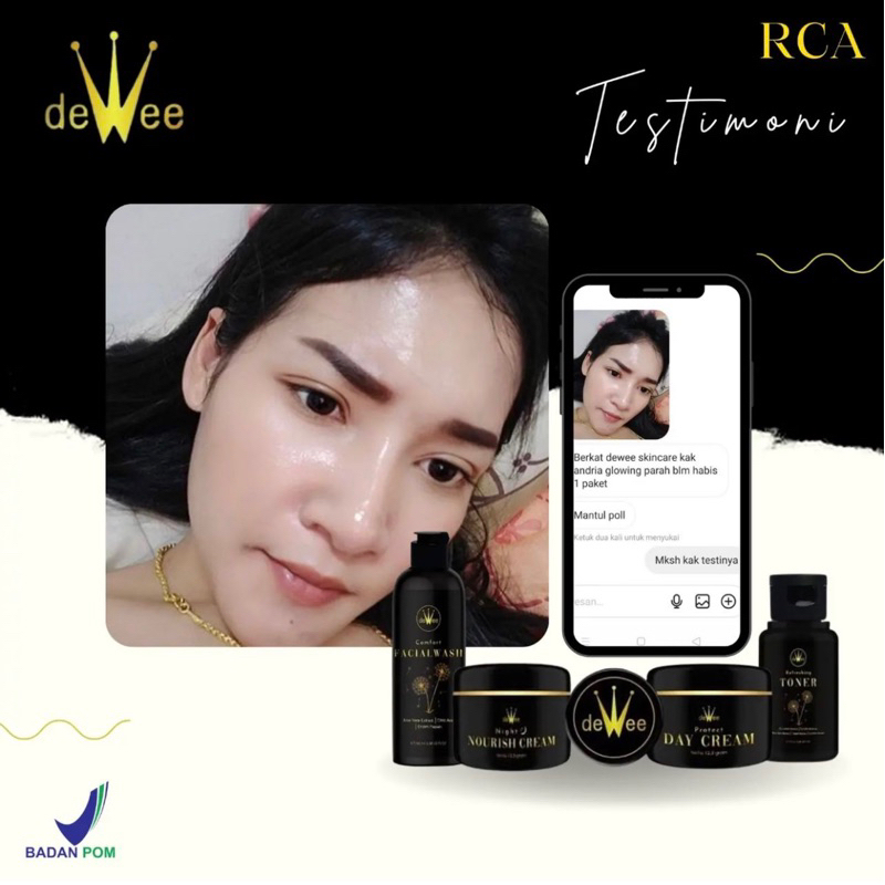 AMPUH Paket DEWEE Bandel DEWEE BEAUTY CARE BEAUTYCARE FLEK PARAH ACNE JERAWAT PARAH Cream Dewee Skin