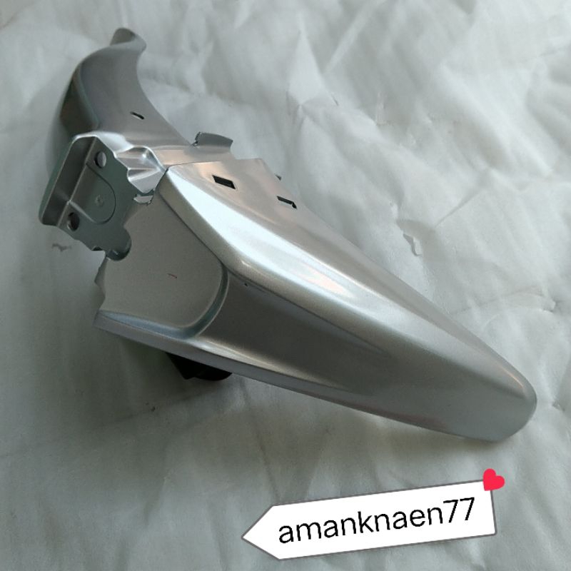 spakbor depan slebor depan f1zr silver asli yamaha