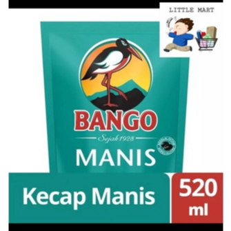 

Kecap Manis BANGO refill 720Gr/520 ml