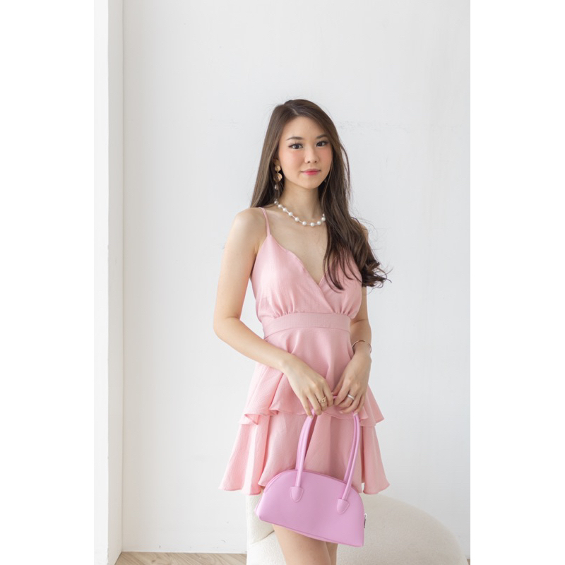 [ Keyclothingline ] Minnie Dress / Dress Wanita