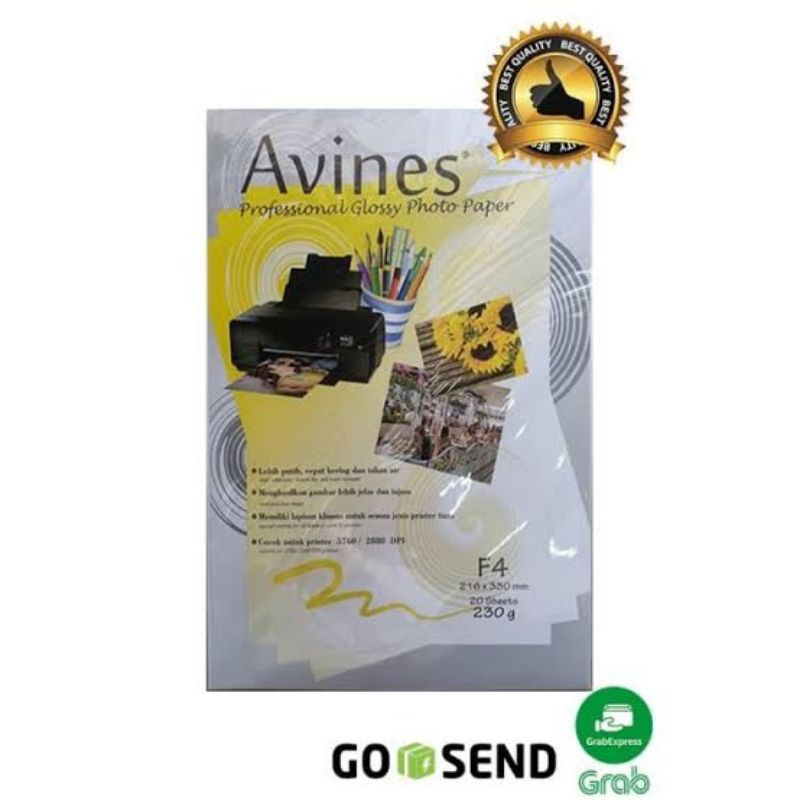 

kertas foto F4 230gr AVINES