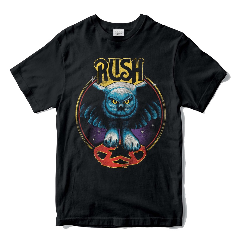 Kaos Musik Band Rush