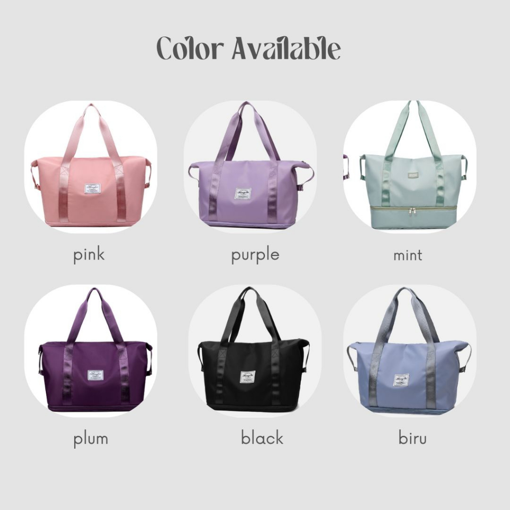 Foldable Travel Bag / Tas Lipat / Tas Hand Cary PREMIUM TEBAL