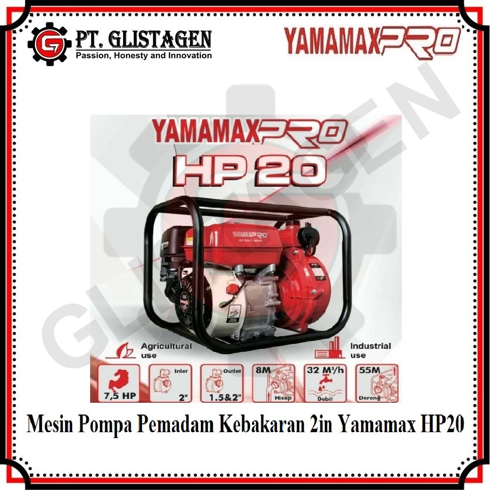 Yamamax HP20 - Pompa Air Irigasi / Pompa Air Pemadam / Pompa Air Alkon 2in