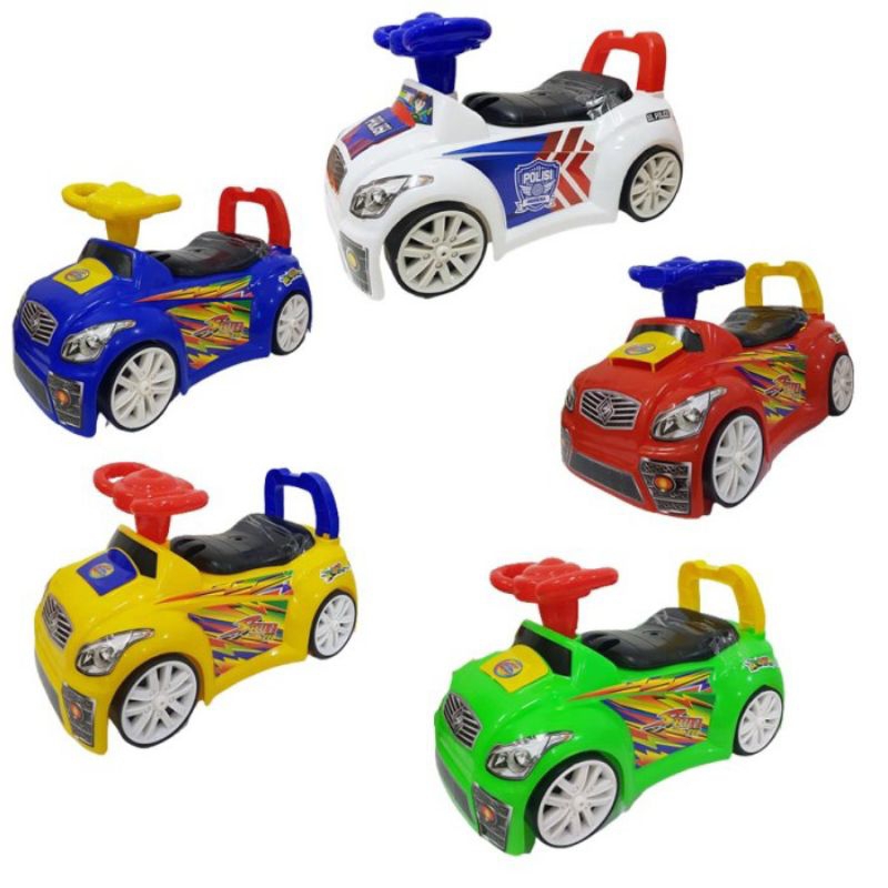 MAINAN MOBIL POLISI UKURAN JUMBO/MAINAN SL200/MOBIL BESAR BISA DI NAIKI