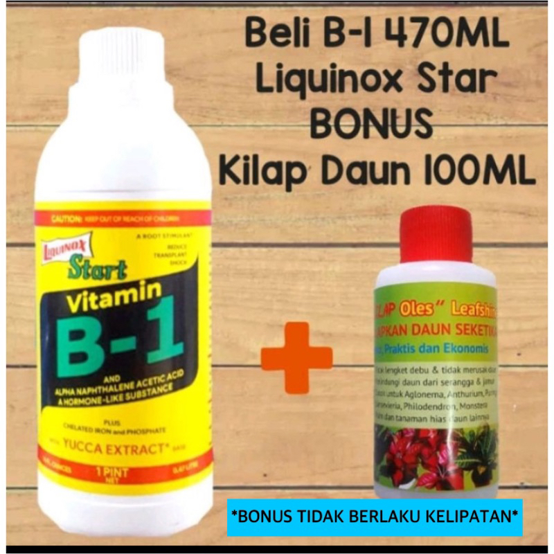 Vitamin B1 Tanaman 470ML Liquinox Star Anti Stres Tanaman