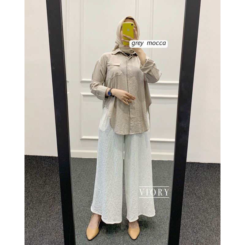 BLOUSE CRINKLE &amp; KULOT CRINKLE