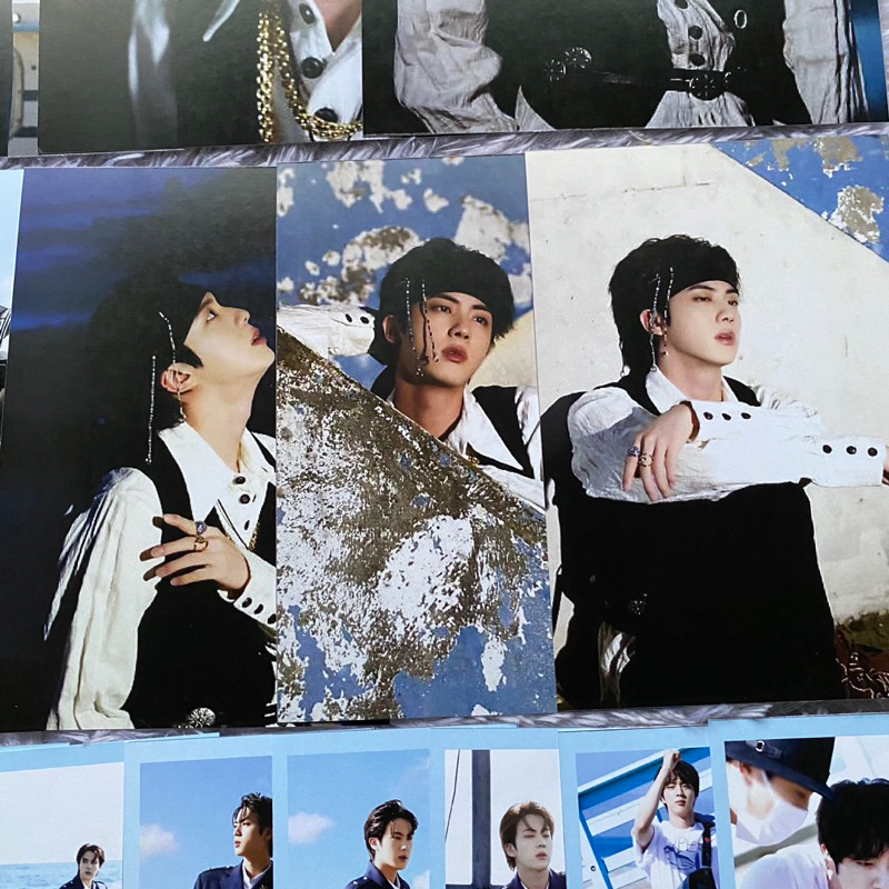 FANKIT BTS JIN ME MYSELF AND SEA (Special 8 Folio)