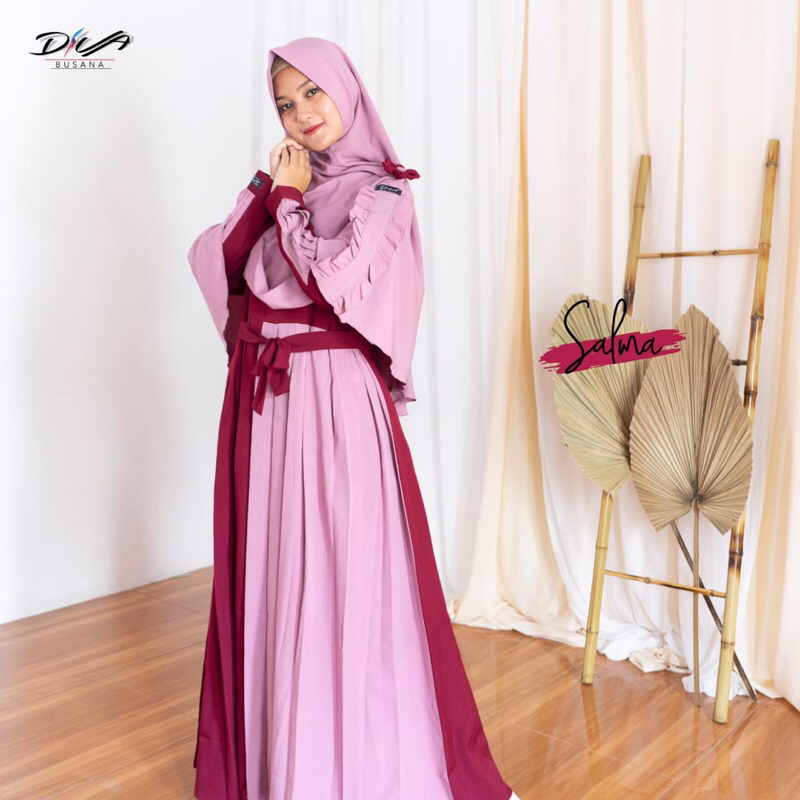 GAMIS SHALMA SYARI ORI BY DIVA BUSANA