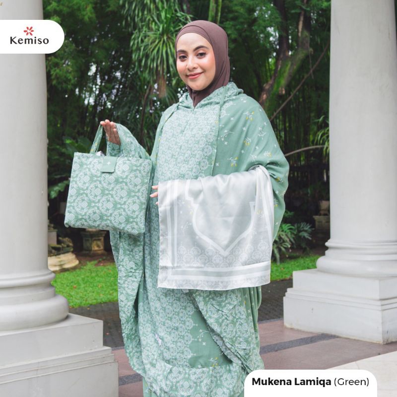 MUKENA TAZBIYA X KEMISO 2IN1 LAMIQA SERIES ALLSIZS