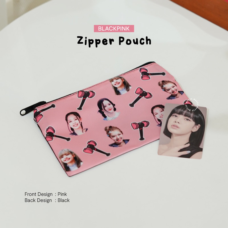 NOTTE - Zipper Pouch BTS/Blackpink/Seventeen/NCT 127/NCT Dream/Treasure