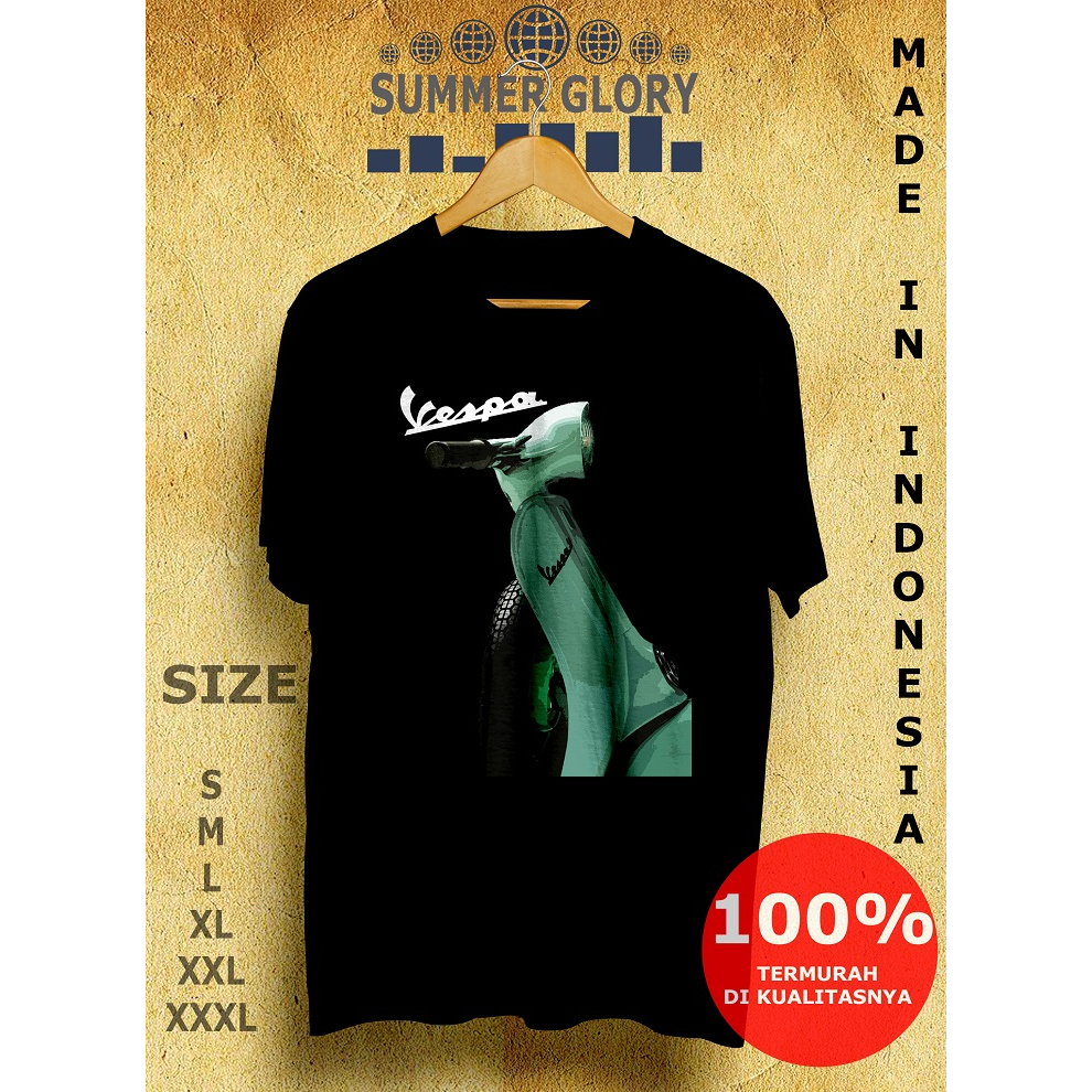 KAOS VESPA DRALING / KAOS VESPA / KAOS MOTOR VESPA / VESPA