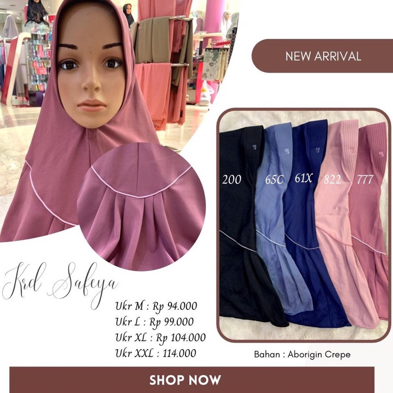 Kerudung Safeya Rabbani ORI