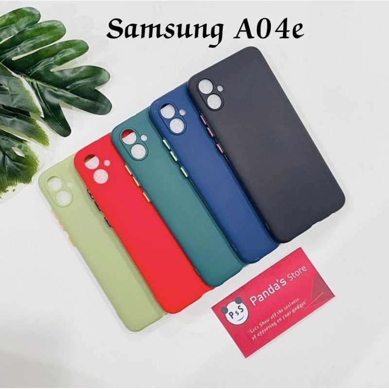 Case Samsung A04e Babycase Makaron Full Color Softcase Samsung A04e -PsS