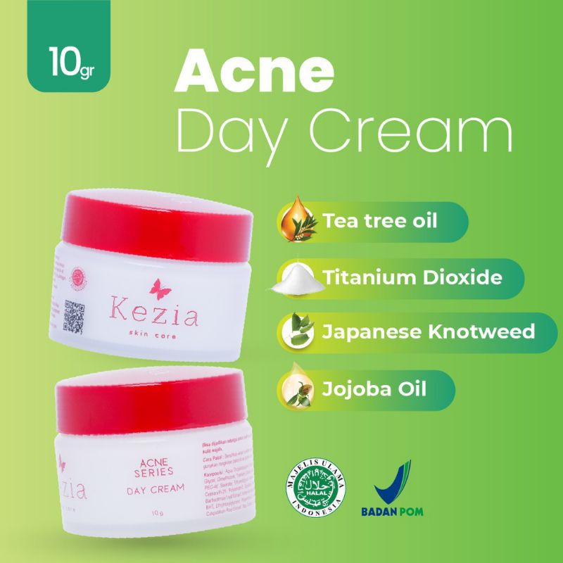 DAYCREAM KEZIA ECER WHITENING/ACNE/DARKSPOT