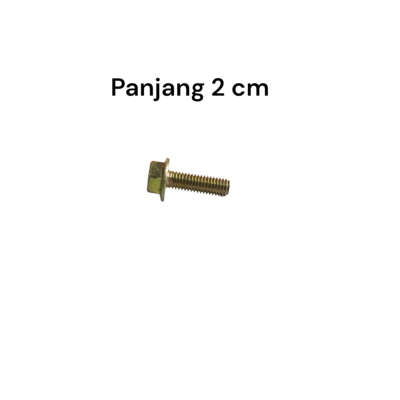 BAUT FLANGE KUNCI 10 PANJANG 2 CM