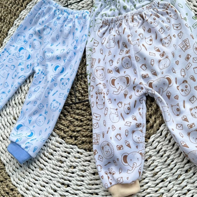 3 PCS Celana Pendek Celana Pop Celana Panjang Celana Bayi Bawahan Bayi Celana newborn Hadiah Lahiran Bayi DNW BABY