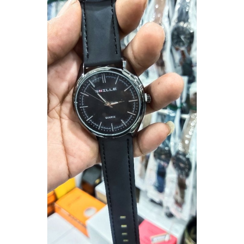 JAM TANGAN PRIA KULIT SNILLE 1010 WATERPROOF