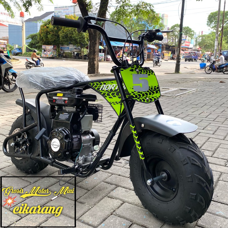 MOTOR MINI NORTON 105CC MESIN 4TAK