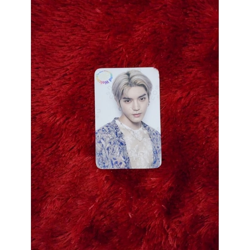 Taeyong Photocard WTMP Welcome To My Playground