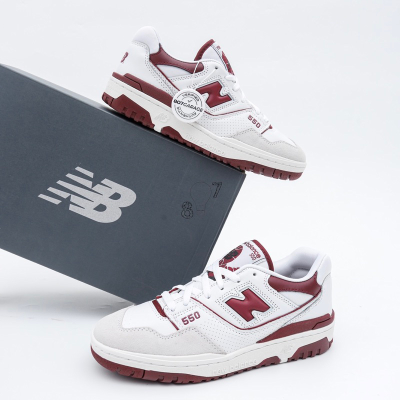 New Balance 550 Burgundy