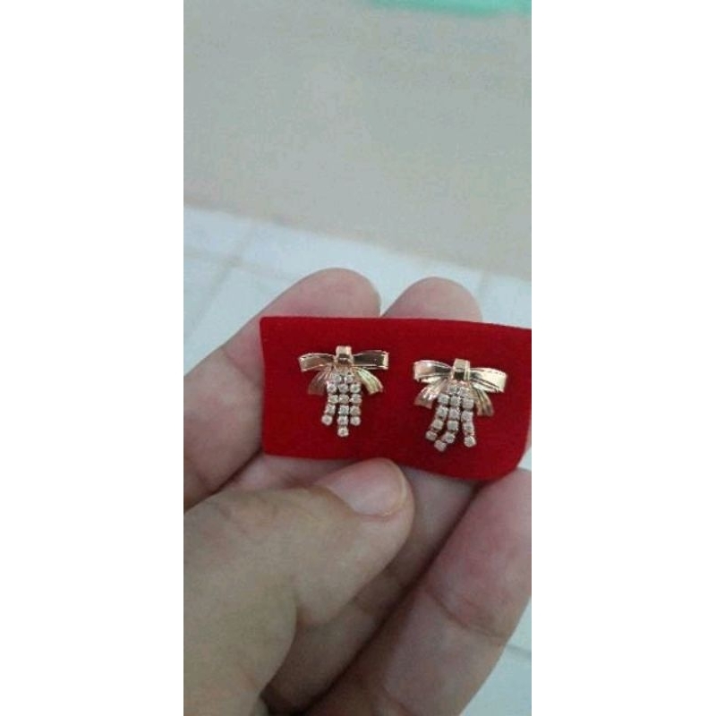 anting pita berlian asli