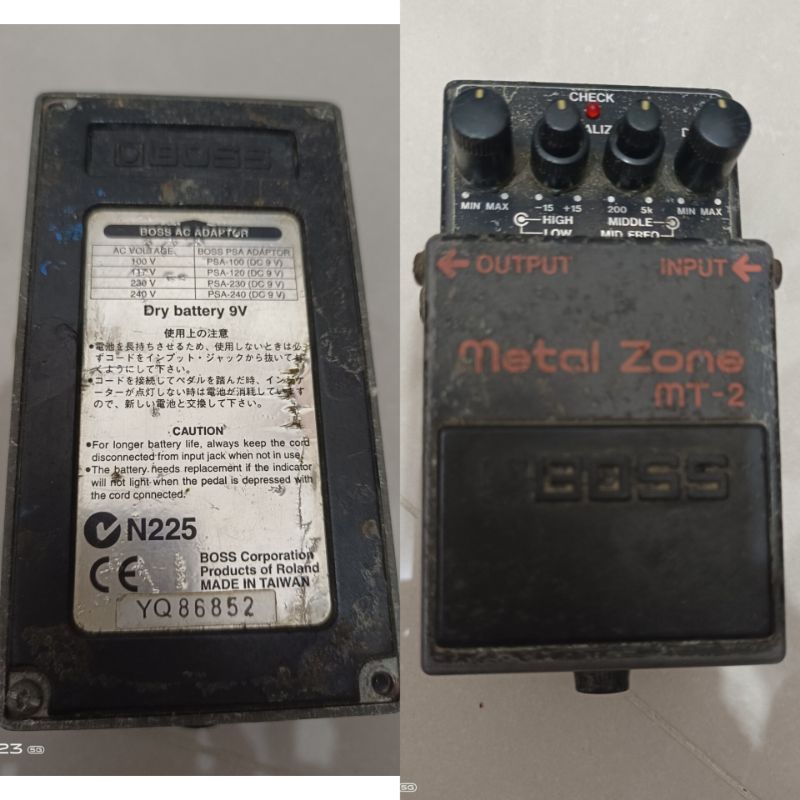 Efek Gitar Metal Zone mT-2