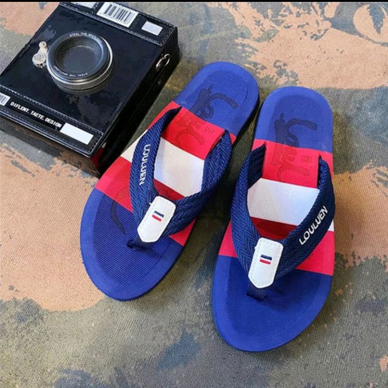 CTS Sandal jepit pria distro simpel keren casual 2023