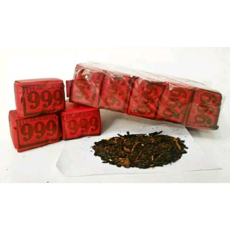 

Teh Tubruk 999 Merah 1 bal isi 10pcs (45gram)